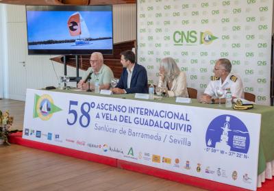 Presentación del 58º Ascenso internacional a vela del río Guadalquivir