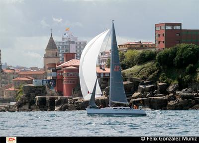 Segunda regata del Trofeo de Otoño de Cruceros del Real Club Astur de Regatas.