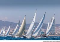 Un mar y un viento de lujo en la primera jornada de la regata Puig Vela Clàssica 