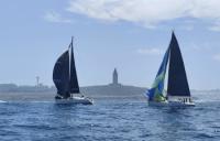XXV regata Infanta Elena-Trofeo Presidente de la Xunta. “Mirfak” y”La Gitana”, encabezan en cruceros