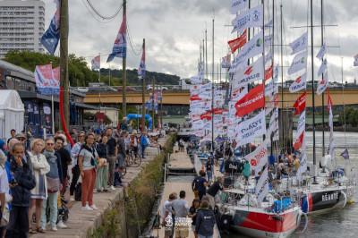 Adiós a Ruán de la Solitaire du Figaro Paprec y los ocho dúos inscritos en la 1ª edición del Paprec Challenge