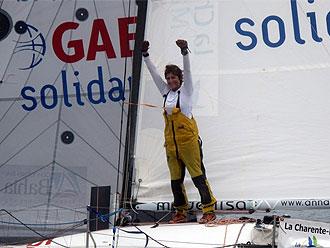 Anna Corbella se convierte en la primera española en cruzar el Atlántico en solitario