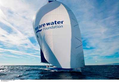 Excelente sensación en la navegación del  We Are Water por el mar Balear 