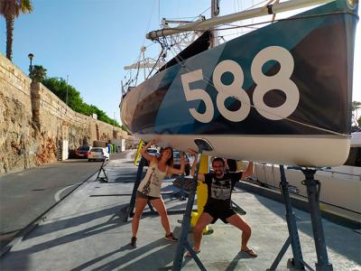 Felip Moll (Es Nautic) afrontará las 400 millas en solitario de la Base Mini Barcelona