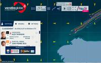 La flota Vendée a 50 millas de cabo Finisterre