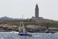 La Solitaire du Figaro recala en A Coruña por mal tiempo
