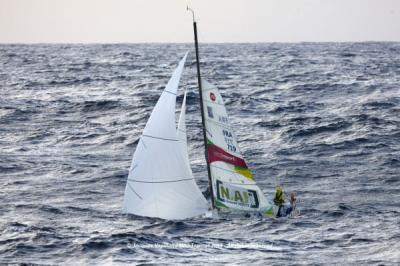 Mini Transat. La etapa Douarnenez - Sada se abandona