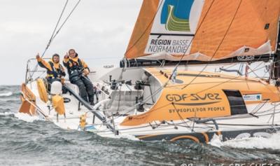 Transat Jacques Vabre. Alex Pella y Pablo Santurde remontan y son 2º a 1090 millas de meta