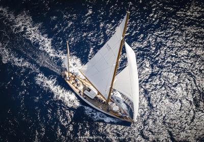 Baruna of 1938, un velero resucitado tras siete años en el astillero