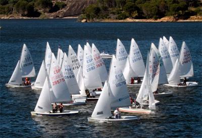 Adrián Dupuy y Maite López-Cerón, primeros líderes en el Nacional Master de Snipe