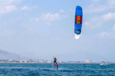 Alejandro Climent, campeón de la Copa de España de Fórmula Kite 2017