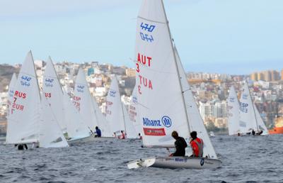 Arrancó la competición en Las Palmas de Gran Canaria con poco viento