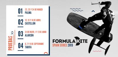Así serán las Formula Kite Spain Series 2019