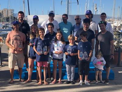 Balaguer y Comas ganan el campeonato autonómico de Snipe en el Trofeo Cluma