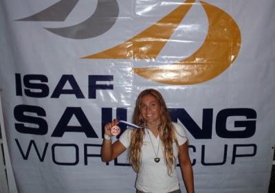 Blanca Manchón bronce en la clase RS:X de la 2ª prueba de la Copa del Mundo de la ISAF, la Miami Rolex