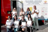 Brillante Copa de España de Vaurien para la familia Cabello en Combarro