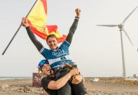 Burlando y Hoogenraad se coronan campeones del mundo de kitesurf Big Air en Gran Canaria