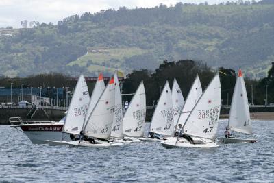 Campeonato de Asturias de vela ligera para las clases: Optimist, ILCA 4 y Feva