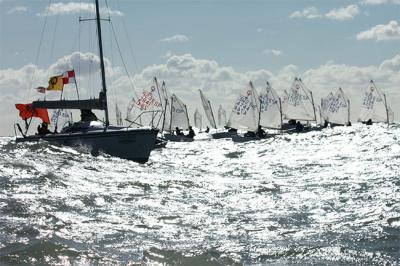 Chipiona echa el cierre a la copa autonómica en la última regata puntuable para la formación del equipo andaluz.de optimist