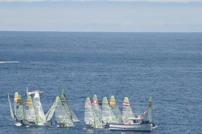 Con la jornada se ha establecido la flota de 49er que competirá en la Medal Race del trofeo Organización Mundial del Aguacate