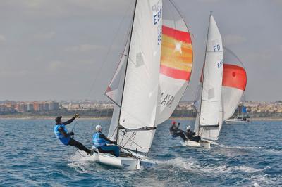 Cuatro Oros en Europe y Flying Dutchman para Alejandro Pareja, Inés Alcañiz y la pareja Fran  Martínez y José Luis Ruiz