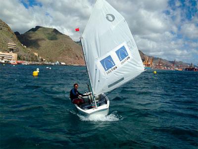 David Santacreu, clasificado para el Campeonato de Europa de Optimist 