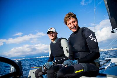 Diego Botín y Florian Trittel, campeones de Europa de 49er Diego Botín y Florian Trittel, campeones de Europa de 49er