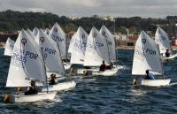 Dominio lusitano en la primera jornada del Meeting Cidade de Matosinhos de Optimist 