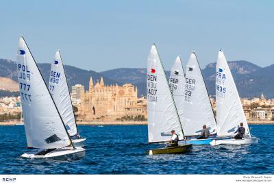 El Campeonato de Europa de la clase OK Dinghy arranca en el Náutico de Palma tras el Mundial de ClubSwan