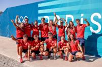 El equipo olímpico español de vela toma posesión de la Marina Olímpica