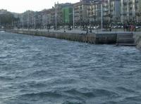 El fuerte temporal de viento y lluvia impide la celebración de las regatas de Snipe en Santander