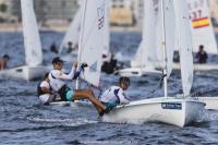 El Gran día de la Vela - Bufete Frau organizado por el CNA,  reúne a más de 500 regatistas en la bahía de Palma