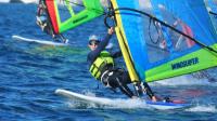 El linense Nacho Pérez Lago se proclama campeón de España de Windsurfer en aguas onubenses