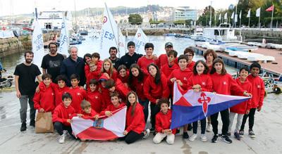 El Meeting Internacional Cidade de Vigo de Optimist recupera los niveles prepandemia y el Náutico aspira a presentar batalla