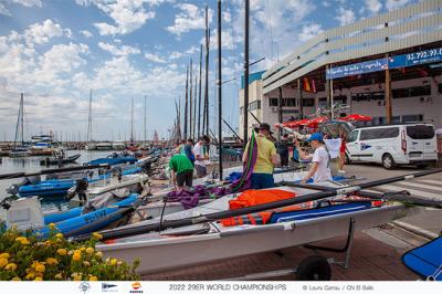 El Mundial de 29er arranca en El Balís con 245 participantes de 26 países y 4 continentes