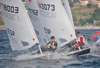 El Real Club de Mar Aguete acoge estos días el Campeonato Gallego de vela clase Laser - Trofeo Concello de Marín