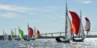 El viento, protagonista inesperado en el arranque del Campeonato de Europa de Flying Dutchman