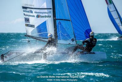 El viento manda en los europeos de 470, 49er y 49er FX y el mundial de Nacra 17