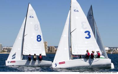 Empieza la Copa del Mundo de vela olímpica  en la bahía de Palma   