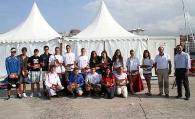 En la última y definitiva jornada la tripulación malagueña  del Yuyu Team sentencio la clasificación proclamándose campeones de España Jr. de la clase Snipe.