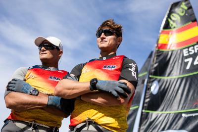 Equipo Olímpico Español de Vela Diego Botín y Florian Trittel, 49er