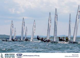 España se sube al podio provisional del Campeonato de Europa de 470 España se sube al podio provisional del Campeonato de Europa de 470