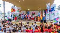 Espectacular Ceremonia de Apertura del Mundial de 420 por la ciudad de Alicante