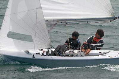 Fran Palacio y Francisco Silvela nuevos  campeones de Asturias de Snipe. 