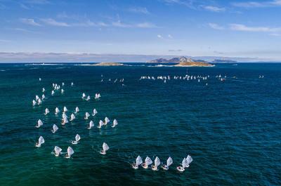 Galicia recibe a los mejores Optimist de España