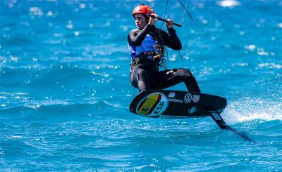 Gisela Pulido capitanea el equipo español en el Mundial de Formula Kite 