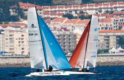 Gran papel de los regatistas de la Comunidad Valenciana en el Campeonato de España de Catamaranes