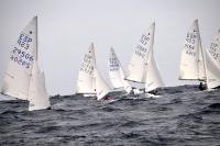 Gustavo y Rafael del Castillo, vencedores absolutos del I Trofeo Atlántico de snipe. Las Palmas de Gran Canaria
