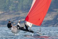 Javier Padrón y Miguel Pérez, del Equipo de Regatas del Real Club Náutico de Gran Canaria, campeones de España de Catamaranes 2009