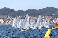 Jimena Crespo, Sergio Golpe y Nicolás Domínguez podio tras la 1ª jornada del Trofeo Tojamar